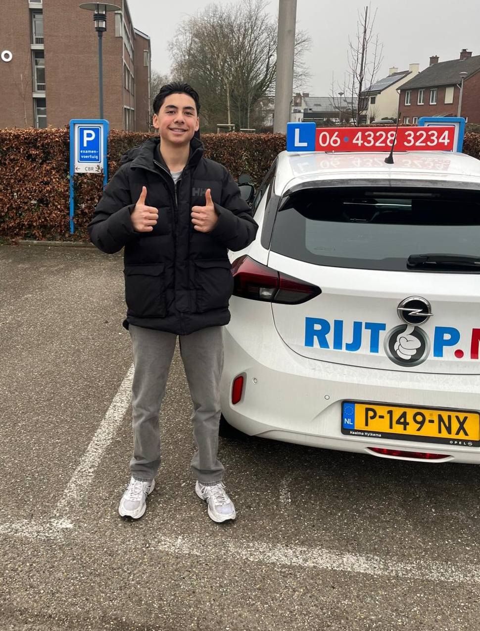 Luca uit Geleen — geslaagd bij Rijtop (Geslaagd CBR)
